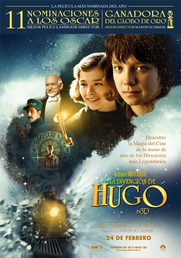 Póster de la película La Invención de Hugo