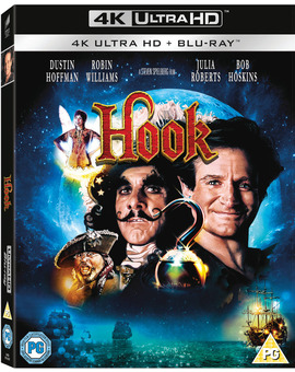 Hook (El Capitán Garfio) en UHD 4K