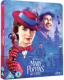 El Regreso de Mary Poppins en Steelbook