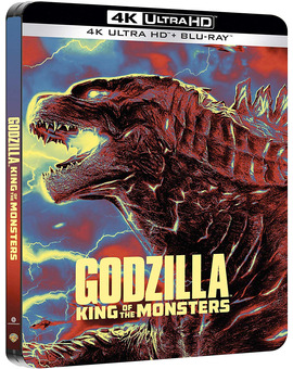 Godzilla: Rey de los Monstruos en Steelbook en UHD 4K