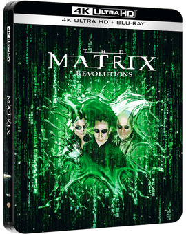 Matrix Revolutions en Steelbook en UHD 4K