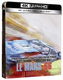 Le Mans '66 en Steelbook en UHD 4K