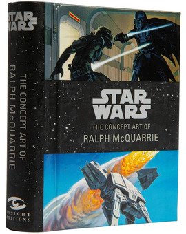 Mini libro en inglés "Star Wars: The Concept Art of Ralph McQuarrie" (9 cm)