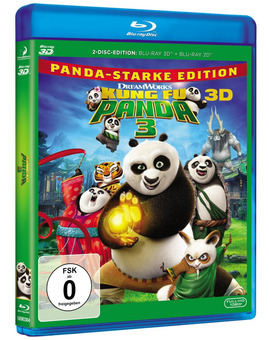Kung Fu Panda 3 en 3D y 2D