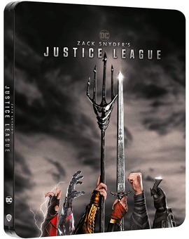 La Liga de la Justicia de Zack Snyder en Steelbook en UHD 4K