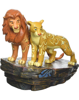 Figura de Simba y Nala de El Rey León (15 cm) (Disney Traditions)