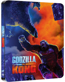 Godzilla vs. Kong en Steelbook en UHD 4K y Blu-ray 3D