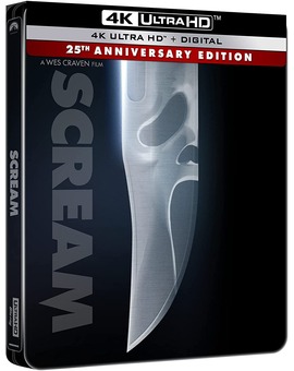 Scream en Steelbook en UHD 4K