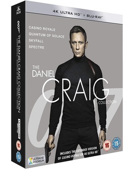 Colección Daniel Craig (James Bond) en UHD 4K