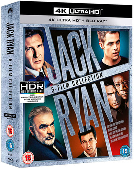 Jack Ryan - Colección 5 Películas en UHD 4K