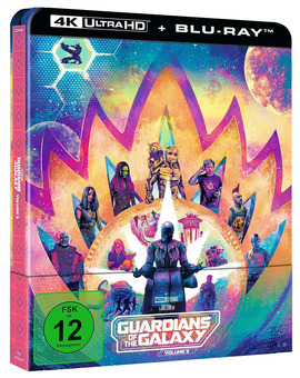 Guardianes de la Galaxia Volumen 3 en Steelbook en UHD 4K