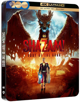 ¡Shazam! La Furia de los Dioses en Steelbook en UHD 4K