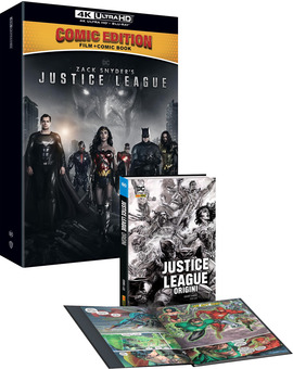 La Liga de la Justicia de Zack Snyder - Comic Edition en UHD 4K