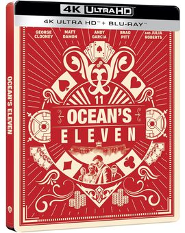 Ocean's Eleven en Steelbook en UHD 4K
