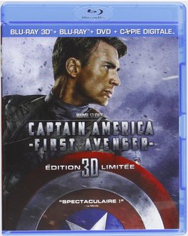 Capitán América: El Primer Vengador en 3D y 2D
