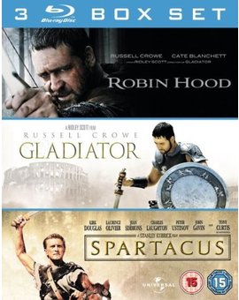 Pack Robin Hood + Gladiator + Espartaco