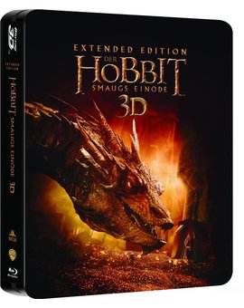 El Hobbit: La Desolación de Smaug Edición Extendida en 3D y 2D en Steelbook