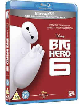 Big Hero 6 en 3D y 2D