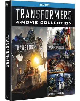 Transformers 1-4 Colección Completa (5 discos)
