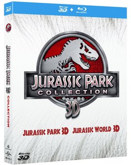 Pack Jurassic Park y Jurassic World en 3D y 2D