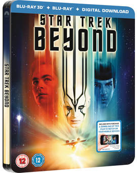 Star Trek: Más Allá en 3D y 2D en Steelbook