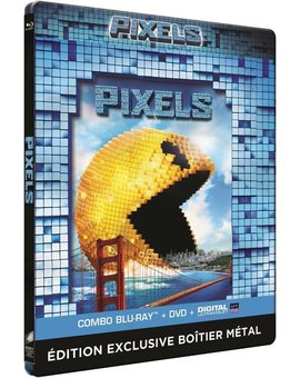 Pixels en Steelbook
