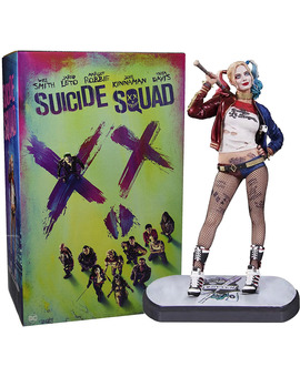 Escuadrón Suicida (Versión Extendida y Cinematográfica) con figura de Harley Quinn
