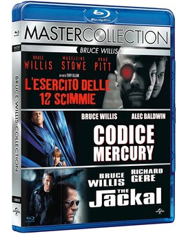 Pack Bruce Willis: 12 Monos + The Jackal (Chacal) + Mercury Rising (Al Rojo Vivo) 