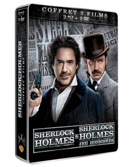 Pack Sherlock Holmes 1 y 2 en Steelbook