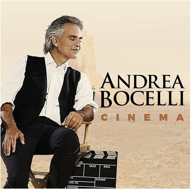 CD Andrea Bocelli Cinema