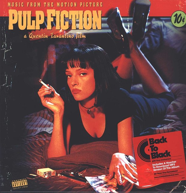 Banda sonora de Pulp Fiction en vinilo