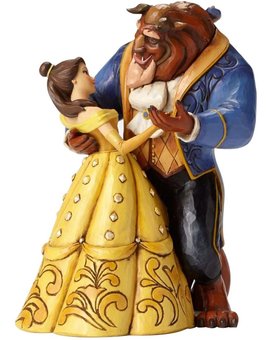 Figura La Bella y la Bestia bailando (Disney Traditions - Jim Shore)