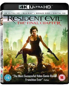 Resident Evil: El Capítulo Final en UHD 4K