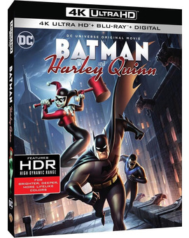 Batman & Harley Quinn en UHD 4K