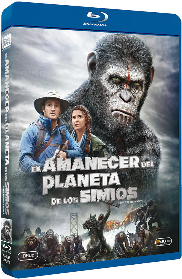El Amanecer del Planeta de los Simios Blu-ray