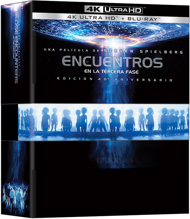 carátula Encuentros en la Tercera Fase - 40º Aniversario (Edición Limitada) Ultra HD Blu-ray 1