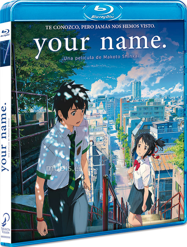 carátula your name. Blu-ray 1
