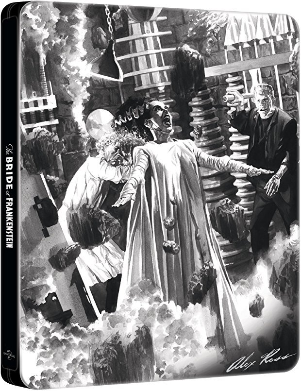 carátula La Novia de Frankenstein - Edición Metálica Blu-ray 1