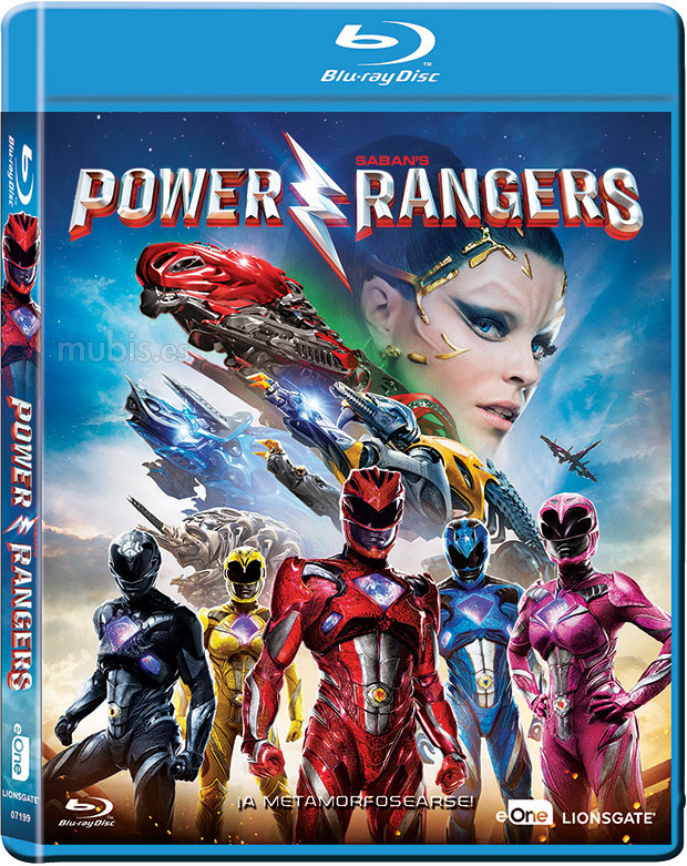 carátula Power Rangers Blu-ray 1