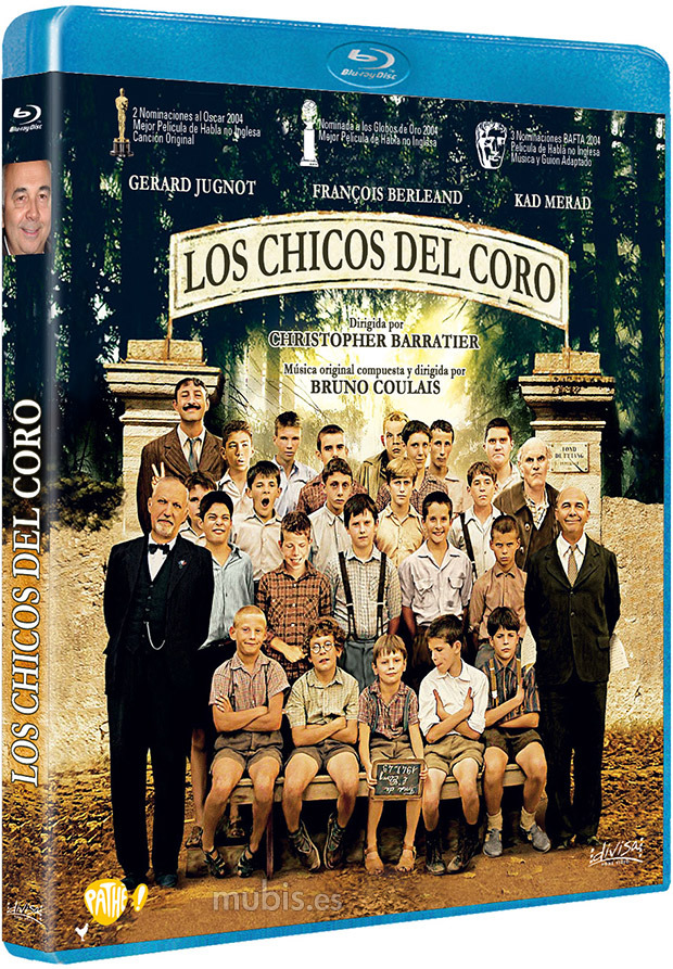 carátula Los Chicos del Coro Blu-ray 1