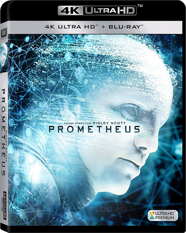 carátula Prometheus Ultra HD Blu-ray 1
