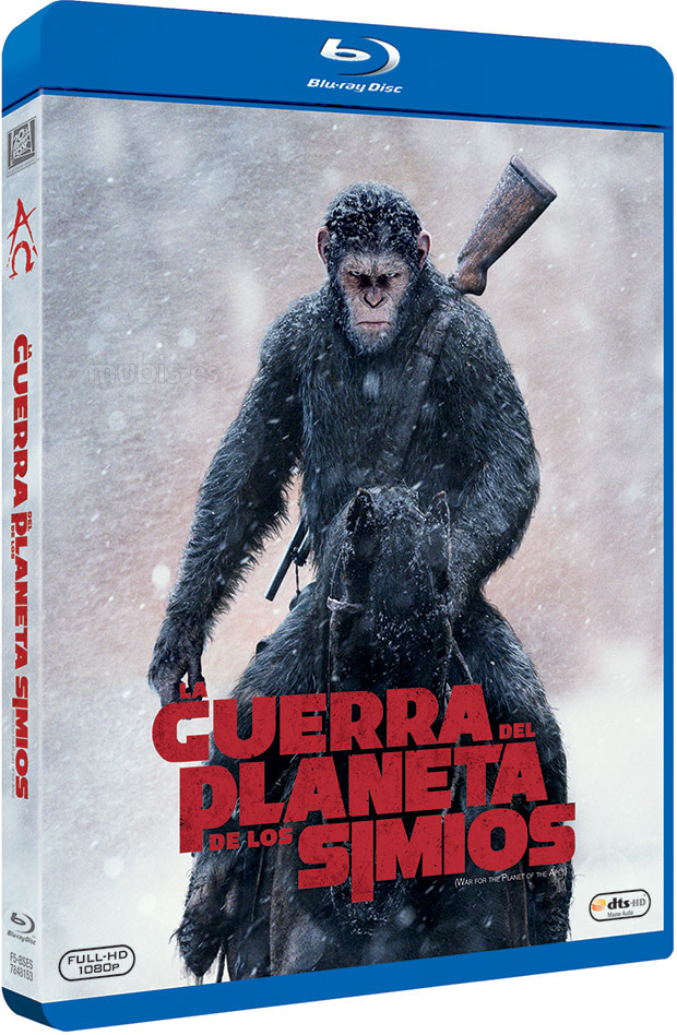 carátula La Guerra del Planeta de los Simios Blu-ray 1