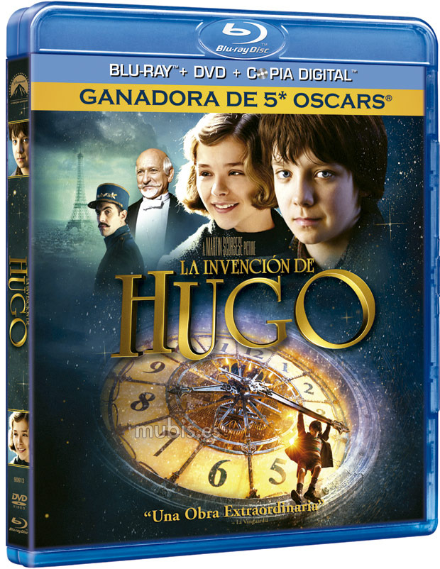 carátula La Invención de Hugo Blu-ray 1