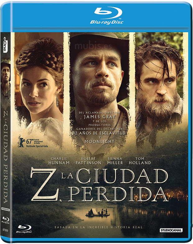 carátula Z, La Ciudad Perdida Blu-ray 1