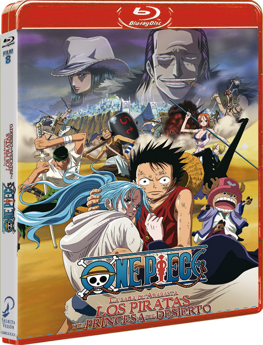 One Piece. La Saga del Arabasta - Los Piratas y la Princesa del Desierto Blu-ray