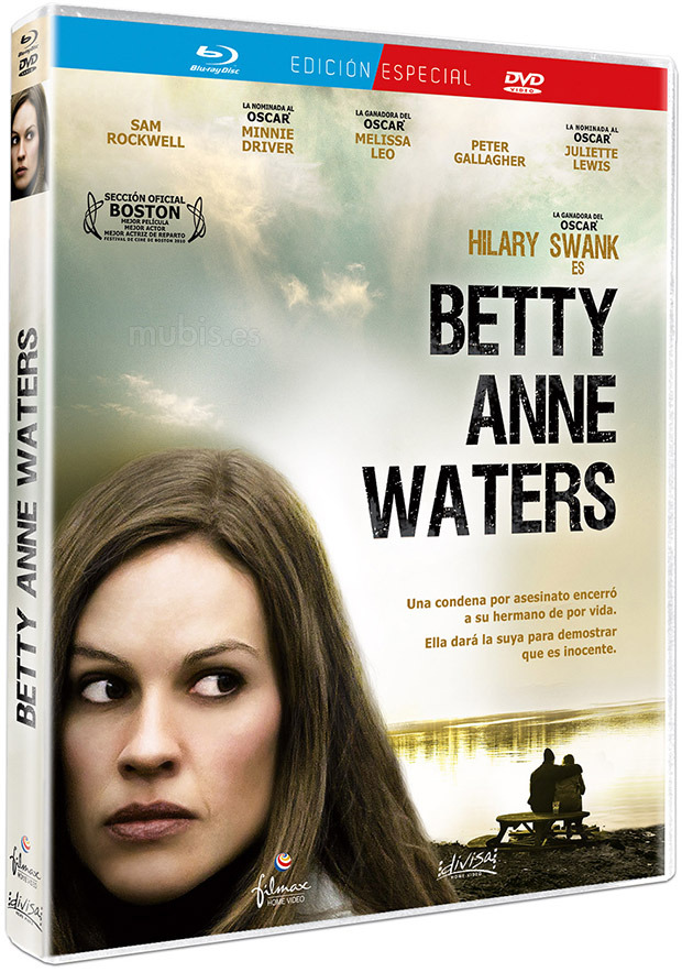 carátula Betty Anne Waters - Edición Especial Blu-ray 1