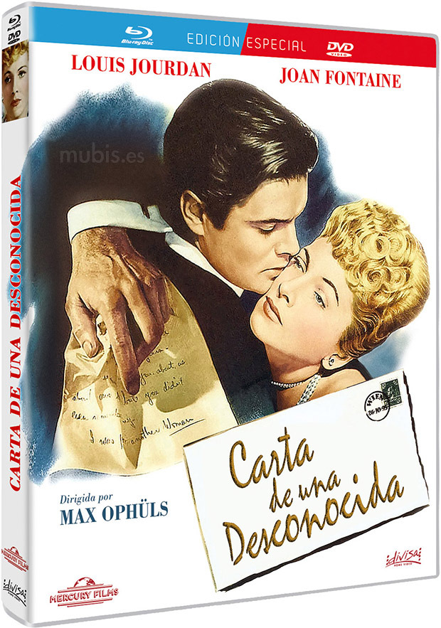 carátula Carta de una Desconocida - Edición Especial Blu-ray 1