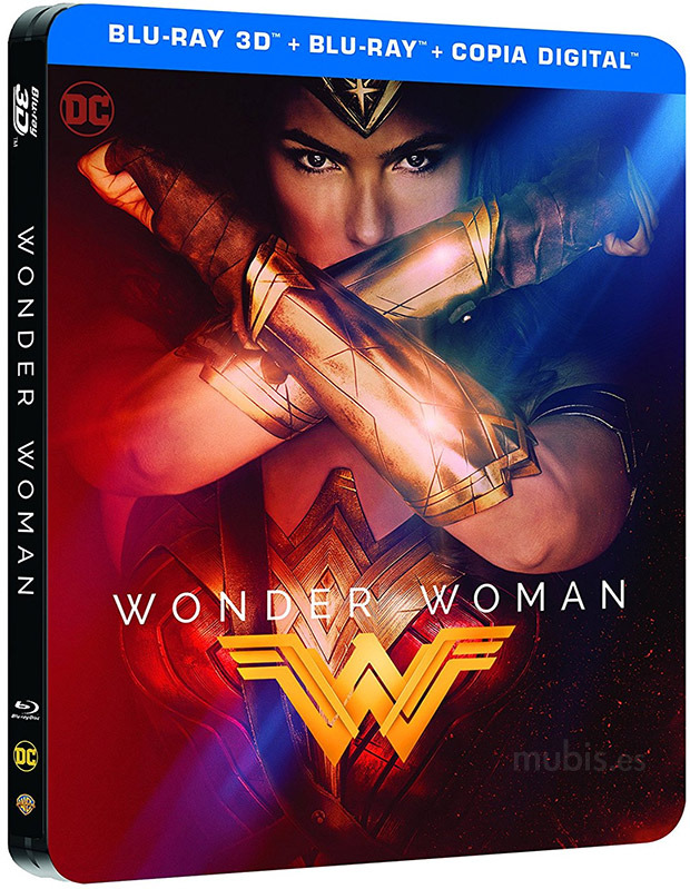 carátula Wonder Woman - Edición Metálica Blu-ray 3D 1