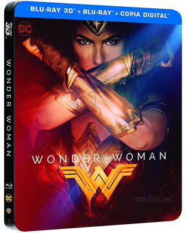 Wonder Woman en Steelbook en 3D y 2D