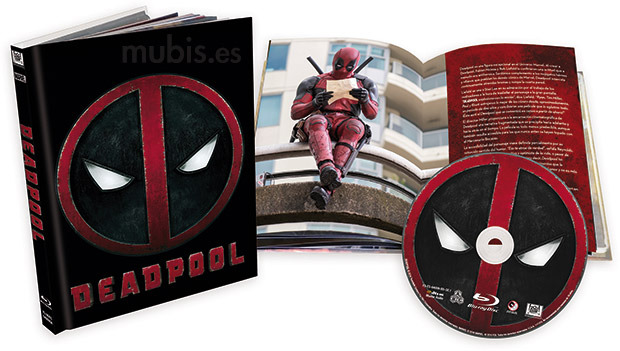 carátula Deadpool - Edición Libro Blu-ray 2